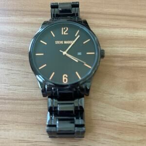 Black Steve Madden Watch